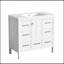 Meuble-lavabo autoportant de 36 pouces avec lavabo en résine