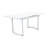 Mishoe 38 " Extendable Rectangular Dining Table