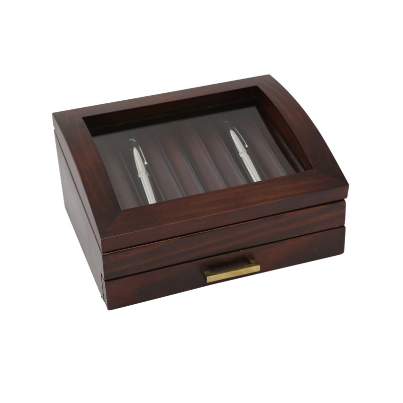 Boîte à stylos en bois de noyer Mcalexander