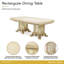 Platine De Royale Champagne Dining Table-334991778
