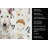 White Bull Terrier Coffee Bar Kitchen Towel-1168062695