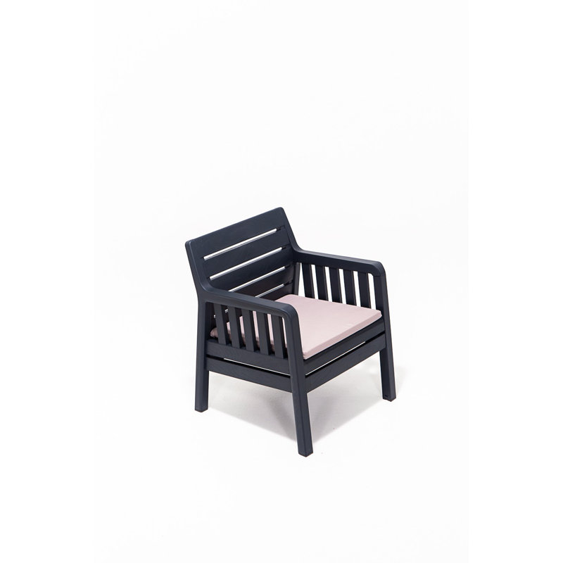 Cardamom 4 - Person Patio Dining Set with Rectangular Table