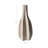 Stoneware Vase Valencia Trend Sculptural Ribbed Textured Stone-Inspired Design With Geometric Contoured Form And Vertical Relief Detailing Modern Decorative Accent Piece-1600498197