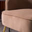 Fauteuil en velours de 26 po Alaiya-456754742
