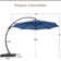 Ebonique Cantilever Umbrella with Base Included
