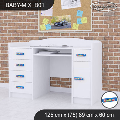 125cm Computer Desk