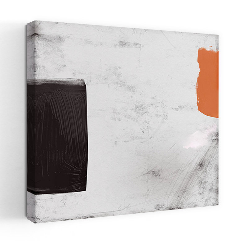 Art contemporain contemporain abstrait, H 18 po x l 18 po