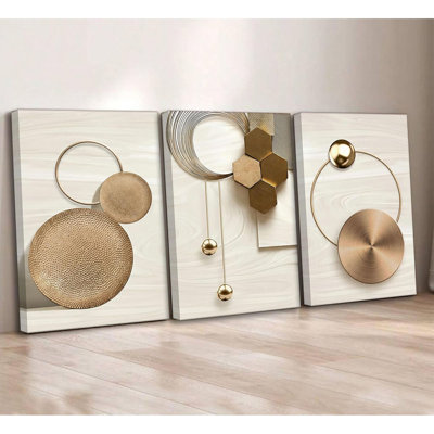 3 Piece Wrapped Canvas Print