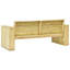 Azra Solid Wood Outdoor Bench-526983438