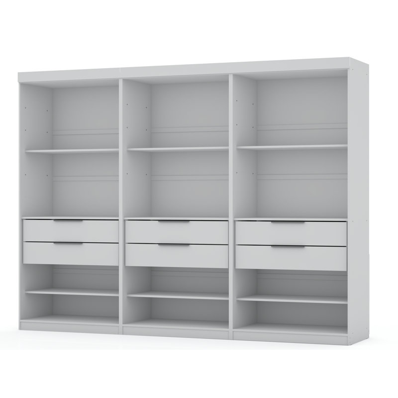 Armoire-penderie Mulberry, Blanc