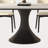Black Log Dining Table-106231400
