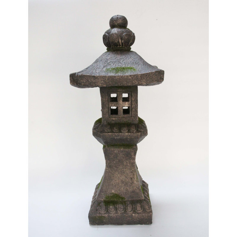 27In Grey Stone Pagoda Lantern