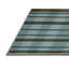 Tapis gris à rayures horizontales lavable à la machine-536441689