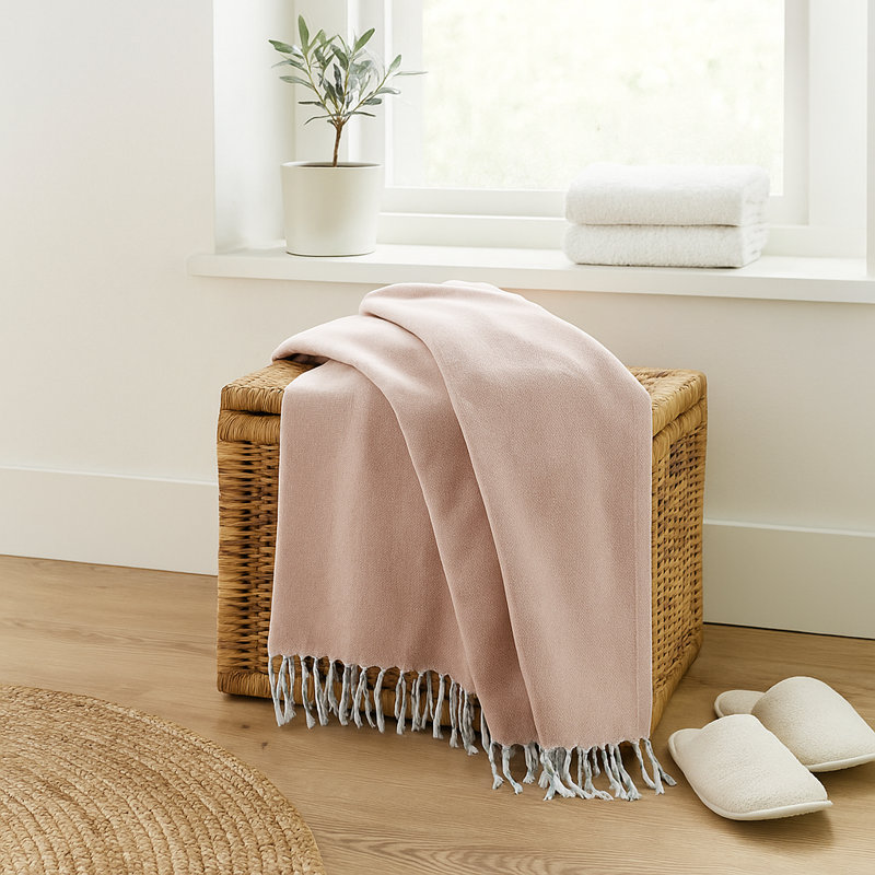Addien Beach Towel, Almond
