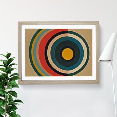 Spellbinding Modern Abstract - Framed Print