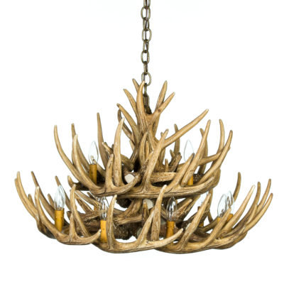 Lustre à 12 lumières de style bougie Margo