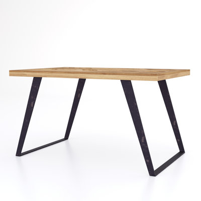 Agra Metal Base Dining Table