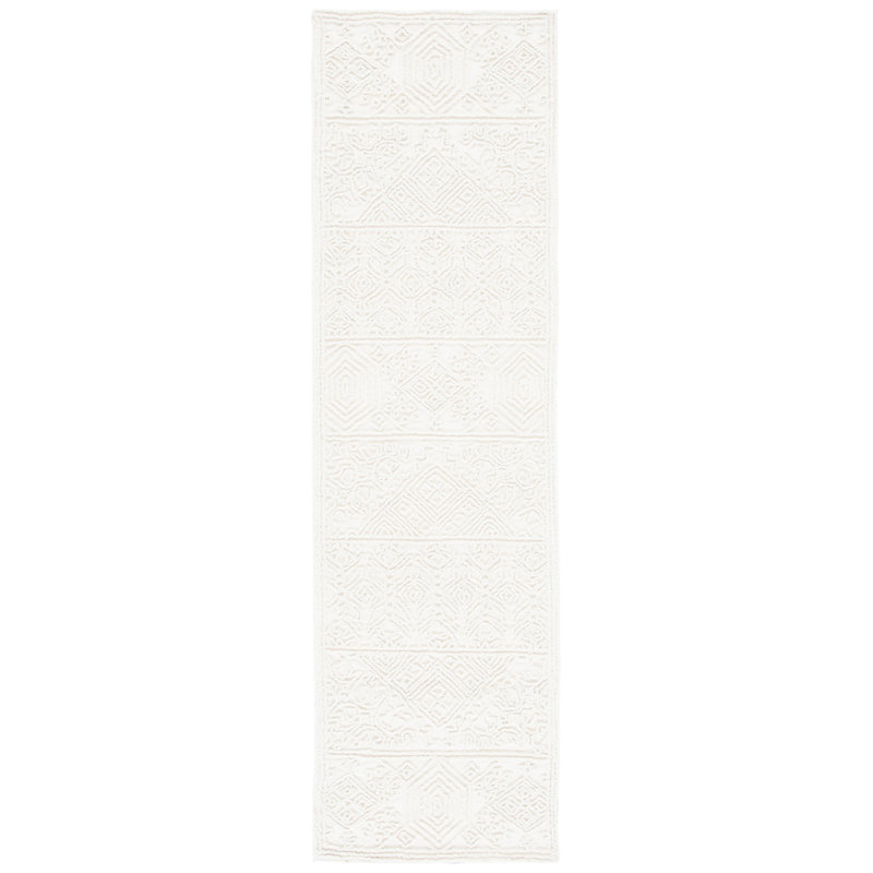 Tapis oriental en laine touffeté à la main Oriental, Tapis de couloir 2 pi 3 po x 8 pi