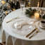 8 Pack Durable Plastic Charger Plates,Perfect for Elevating Dining and Event Decor-129528854