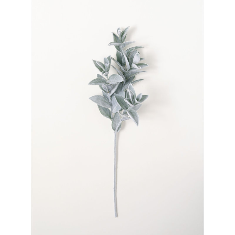 32.5'' Faux Lamb's Ear Branch