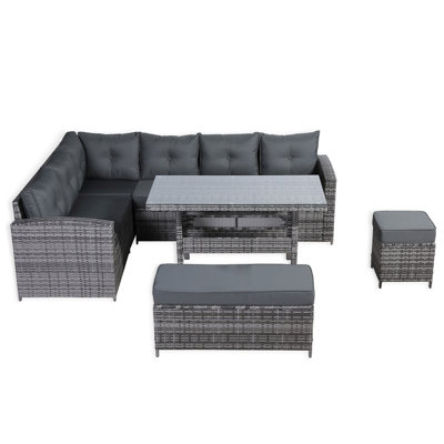 Gagner Garden Lounge Set