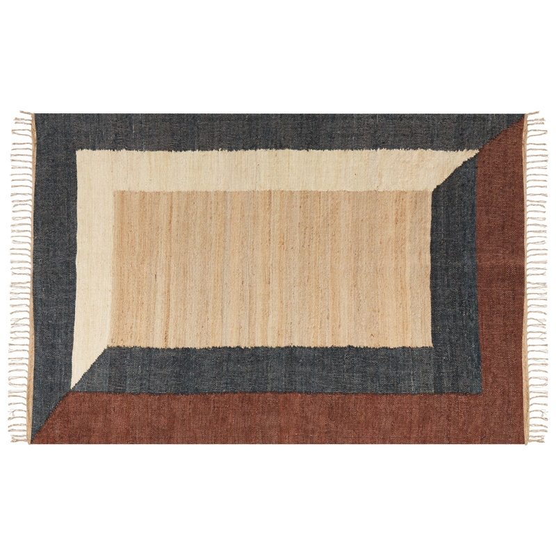 Mirelys Geometric Hand Woven Area Rug, Rectangle 200 x 300cm