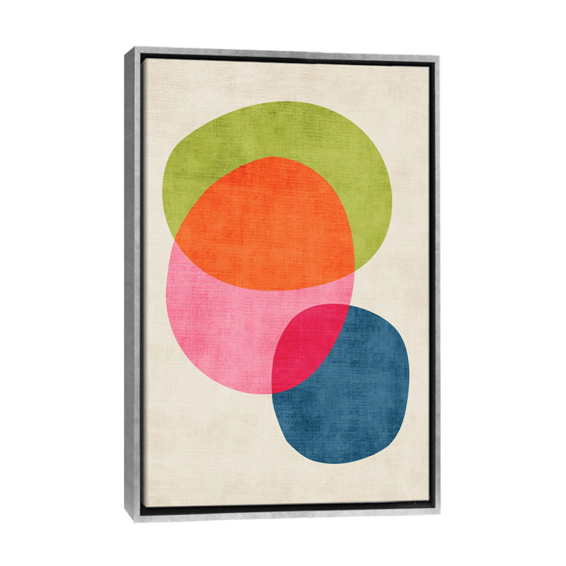  "Bold Contemporary Art", reproduction d'art sur toile encadrée, H 26 po x l 18 po, Argent
