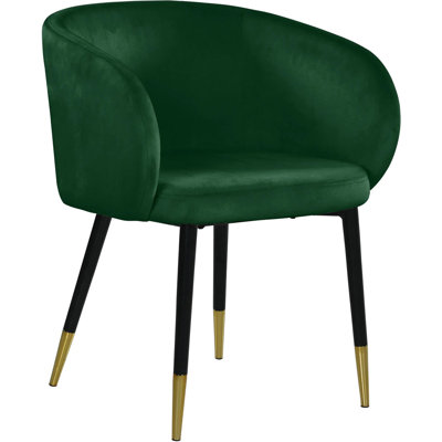 Joelan 18" H Velvet Upholstered Side Chair
