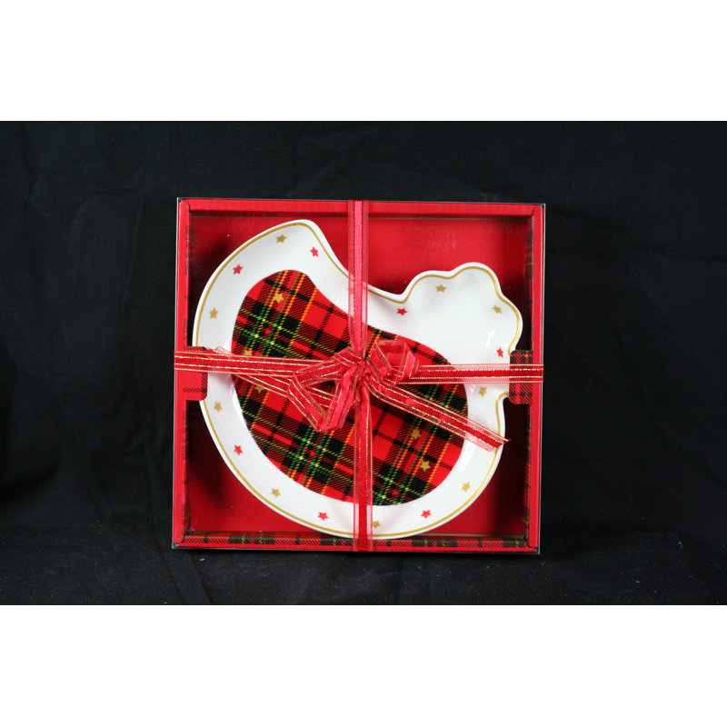 Plaque de forme coq simple
