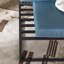 Chaise de patio modulaire avec coussins Runar