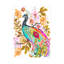Doux paon sur toile-1481226816
