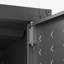 Armoire décorative, armoire de garage avec 2 portes et 1 tablette réglable