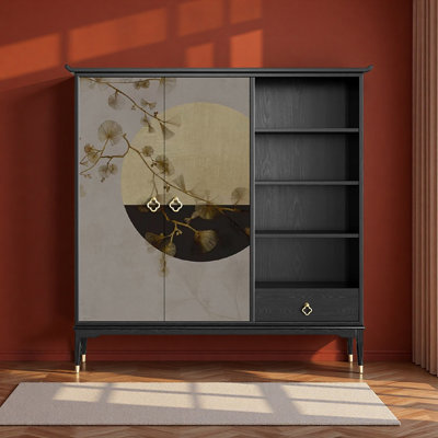 Buffet de luxe rétro de style chinois