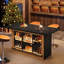 Table de bar avec rangement 62,6 po-974284244