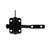 Self-Locking Metal Gate Lock-75038437