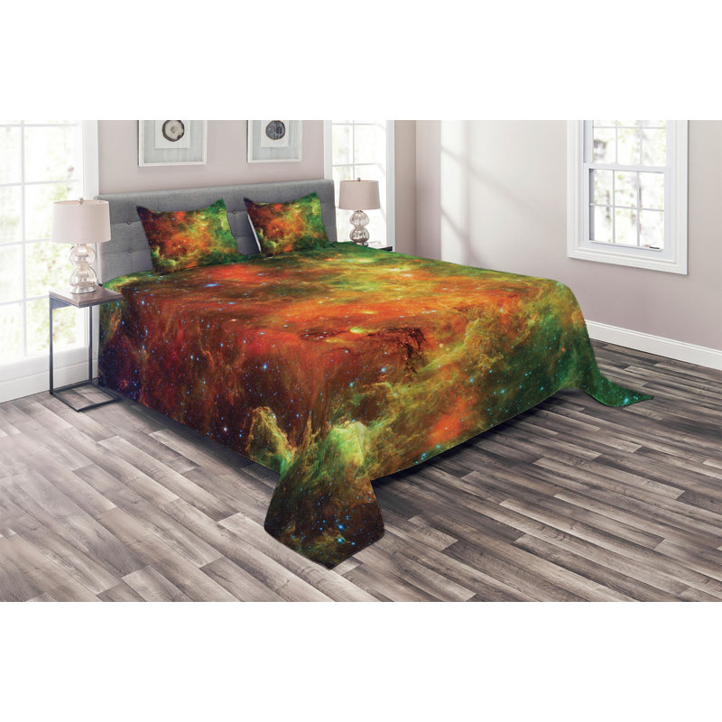 Coverlet, Queen Bedspread + 2 Shams