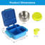 Boîte à lunch pour enfants avec sac de rangement isotherme et sac de rangement isotherme 2 compartiments