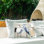 Coussin d'extérieur Egret & Crane Birds