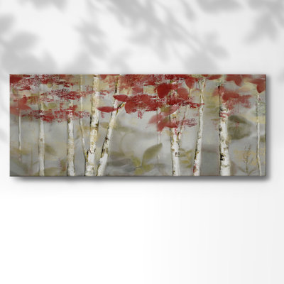 Forêt d'automne sur toile