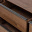 Theo 6 Drawer Dresser-Dark Brown Walnut Veneer