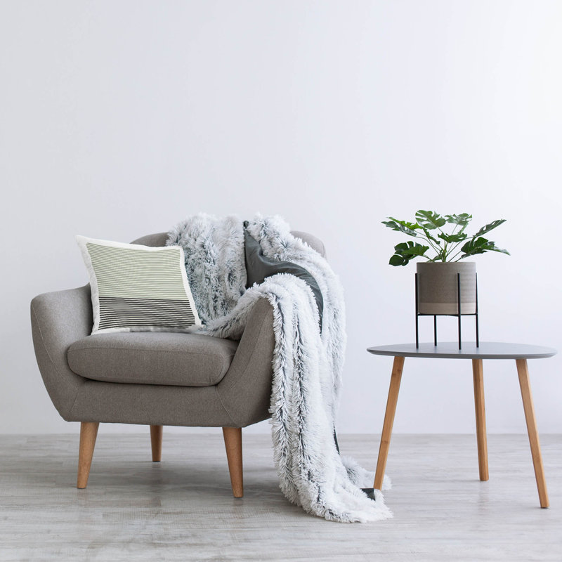 Polyester Throw Square Pillow Cover & Insert