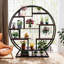 Indoor Round Plant Stand  With 8 Shelves-1730710790