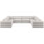 Canapé modulaire de coin avec repose-pieds de 152 po de largeur Howardine-82751377