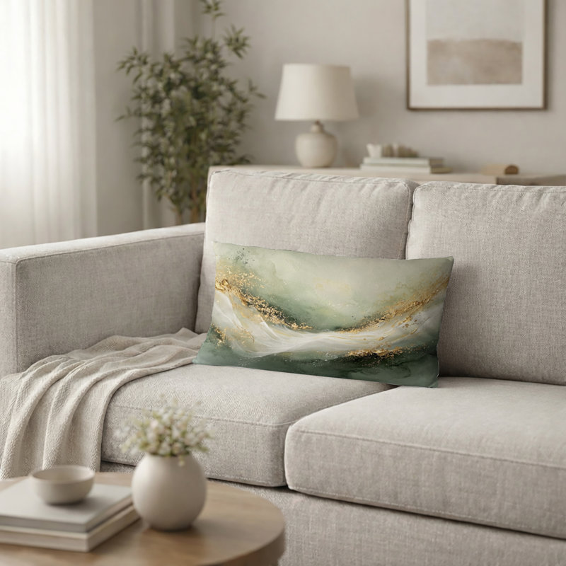 Coussin Marble, H 12 po x l 20 po