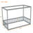 Canopy Frame Floor Bed with Fence-1627635913-1627637557