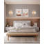 1 Light Wall Sconce With White Shade and Glass Petals-1984371606