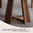 Solid Wood Ash brown Dining Table-107382139