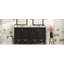 Ensemble de meuble-lavabo 60 po avec lavabos doubles (séparés), lavabos doubles en céramique, tablette de rangement et tiroirs séparés (miroir non inclus) - Solution de salle de bain moderne pour salles de bain spacieuses-117021153