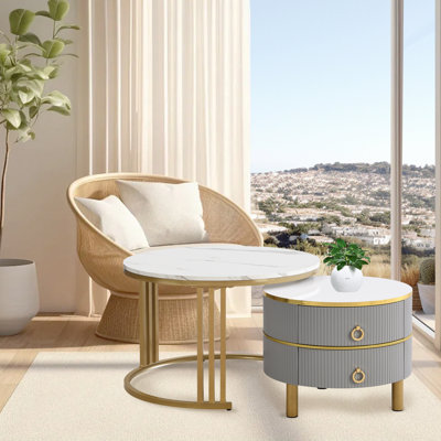 Avalise Frame Coffee Table with Storage