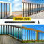 VEVOR Deck Balusters, 101 Pack Metal Deck Spindles, 26"X0.75" Staircase Baluster With Screws, Aluminum Alloy Deck Railing For Wood
